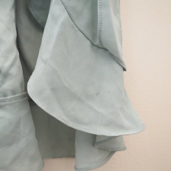 !! NWT Celebrate DB Studio f20510 Dusty Spaghetti Strap Chiffon Ruffle - Picture 6 of 10